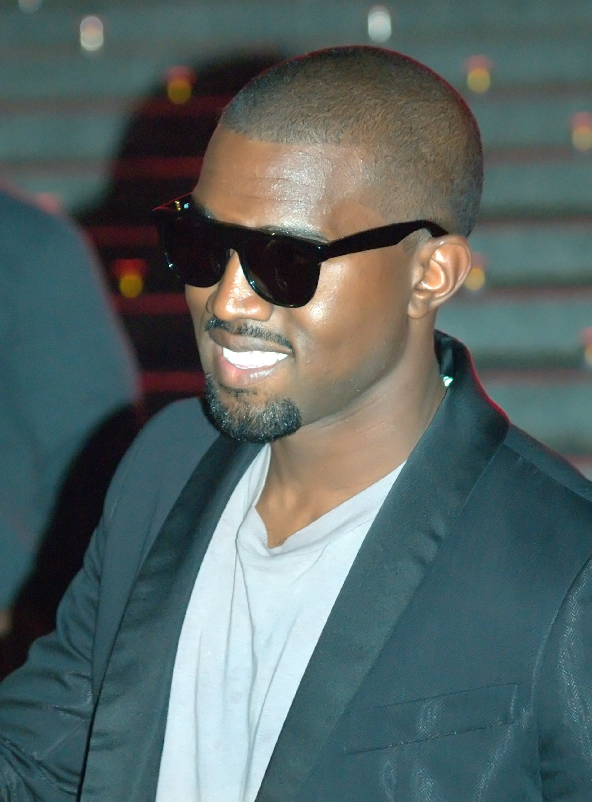 photo of kanye in sunglasses