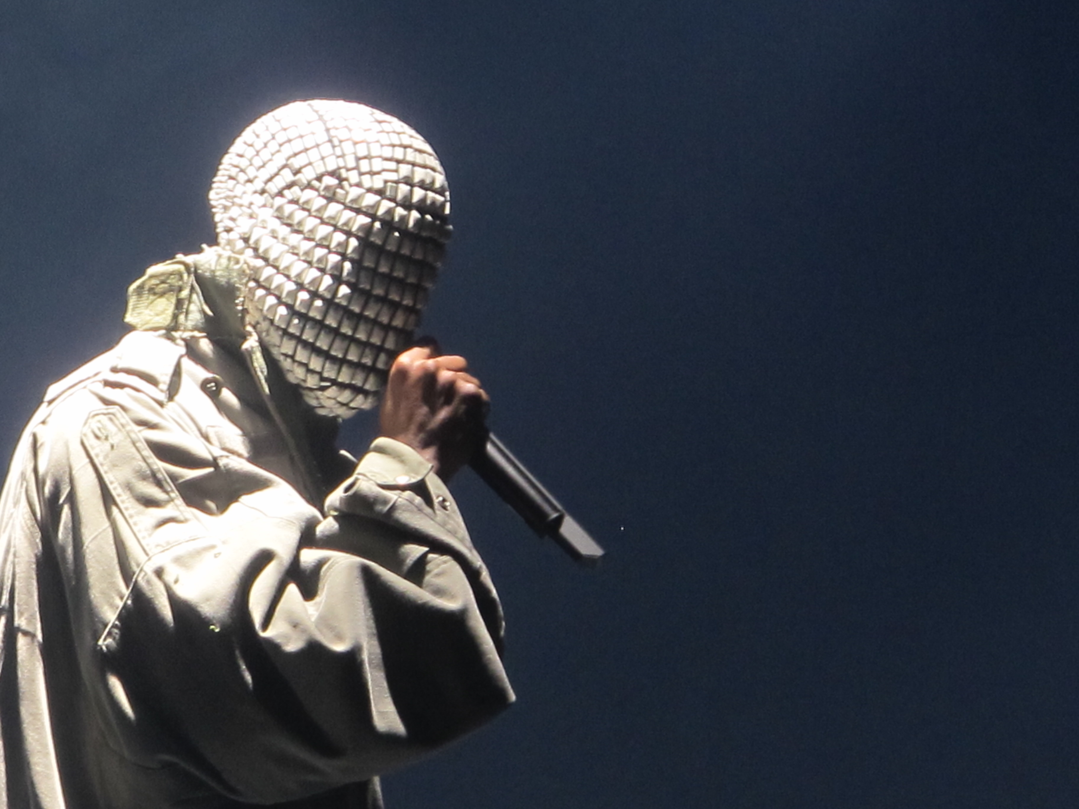 Kanye during Yeezus tour